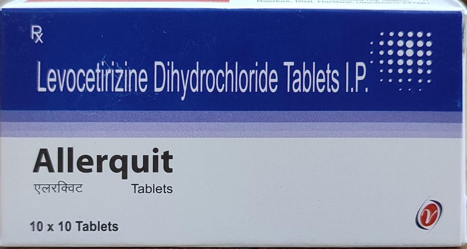 Allerquit – Levocetirizine Hydrochloride Tablets
